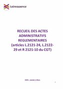 Recueil des Actes Réglementaires_janvier à mars 2020